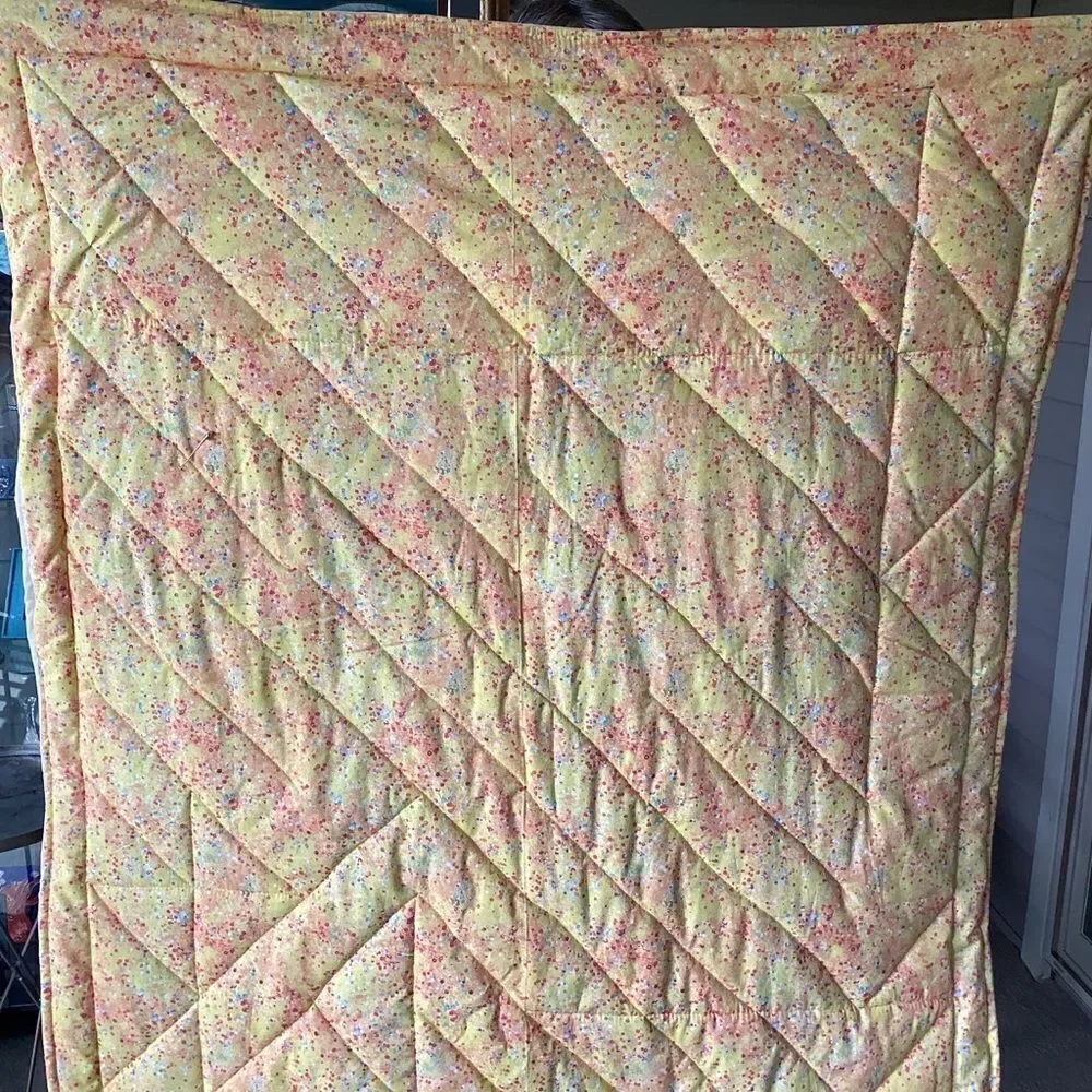 NWT. Kaffee Fassett Gorgeous Bright Florals Lap Quilt